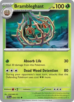 Brambleghast (#024) — Reverse Holo — PAL 024