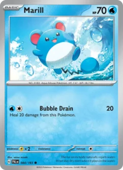 Marill (#044) — Reverse Holo — PAL 044