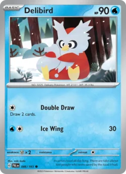 Delibird (#046) — Reverse Holo — PAL 046