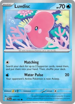 Luvdisc (#047) — Reverse Holo — PAL 047