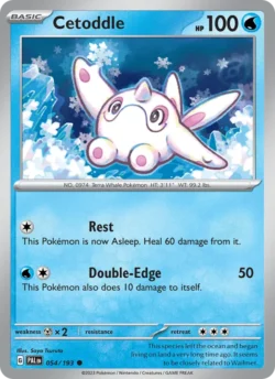 Cetoddle (#054) — Reverse Holo — PAL 054