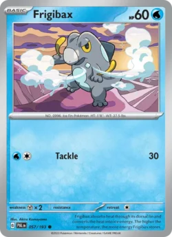 Frigibax (#057) — Reverse Holo — PAL 057