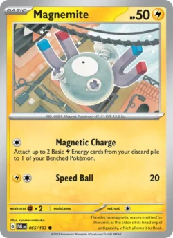 Magnemite (#065) — Reverse Holo — PAL 065