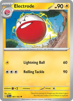 Electrode (#067) — Reverse Holo — PAL 067
