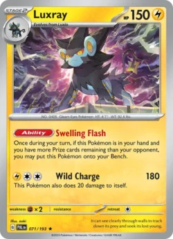 Luxray (#071) — Reverse Holo — PAL 071
