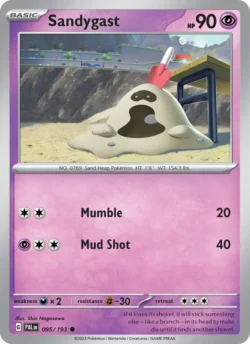 Sandygast (#095) — Reverse Holo — PAL 095