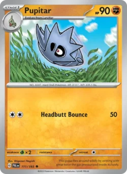 Pupitar (#111) — Reverse Holo — PAL 111