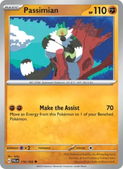 Passimian (#118) — Reverse Holo — PAL 118