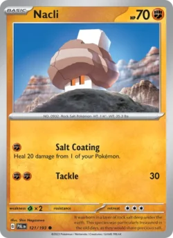Nacli (#121) — Reverse Holo — PAL 121
