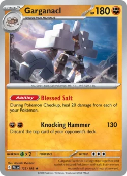 Garganacl (#123) — Reverse Holo — PAL 123