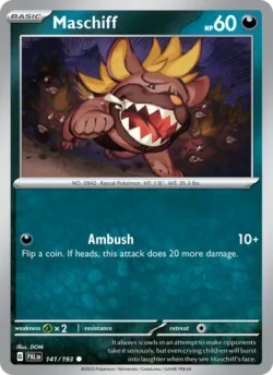 Maschiff (#141) — Reverse Holo — PAL 141