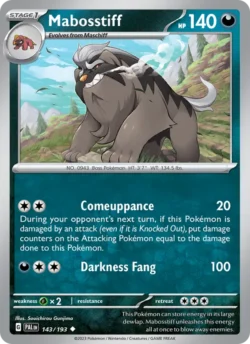 Mabosstiff (#143) — Reverse Holo — PAL 143