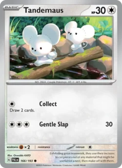 Tandemaus (#166) — Reverse Holo — PAL 166