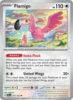 Flamigo (#170) — Reverse Holo — PAL 170