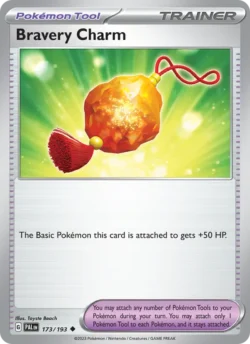 Bravery Charm (#173) — Reverse Holo — PAL 173