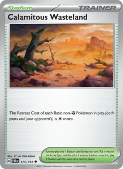Calamitous Wasteland (#175) — Reverse Holo — PAL 175