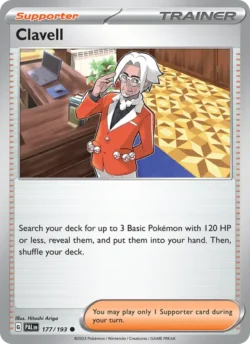 Clavell (#177) — Reverse Holo — PAL 177