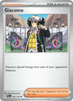 Giacomo (#182) — Reverse Holo — PAL 182