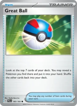 Great Ball (#183) — Reverse Holo — PAL 183