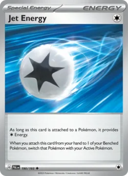 Jet Energy (#190) — Reverse Holo — PAL 190