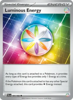 Luminous Energy (#191) — Reverse Holo — PAL 191