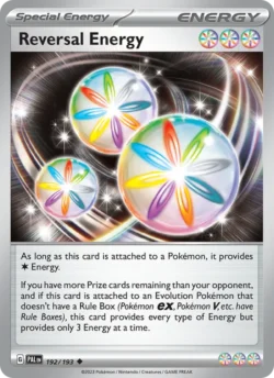 Reversal Energy (#192) — Reverse Holo — PAL 192