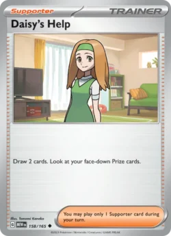 Daisy's Help (#158) — Reverse Holo — MEW 158