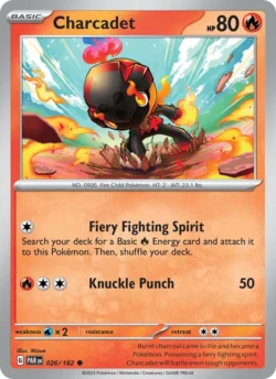 Charcadet (#026) — Reverse Holo — PAR 026