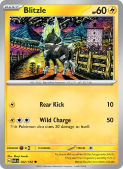 Blitzle (#062) — Reverse Holo — PAR 062