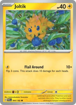 Joltik (#064) — Reverse Holo — PAR 064