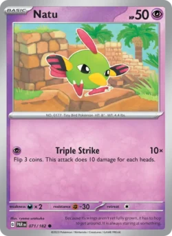 Natu (#071) — Reverse Holo — PAR 071