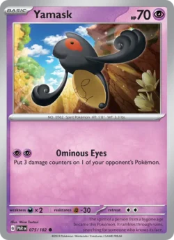 Yamask (#075) — Reverse Holo — PAR 075
