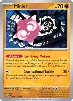 Minior (#099) — Reverse Holo — PAR 099