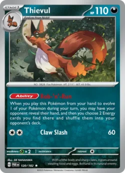 Thievul (#120) — Reverse Holo — PAR 120