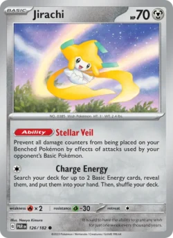 Jirachi (#126) — Reverse Holo — PAR 126