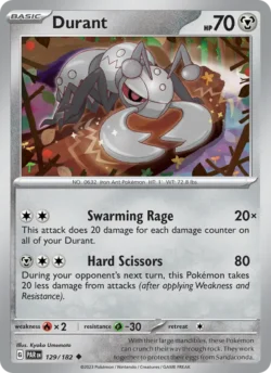 Durant (#129) — Reverse Holo — PAR 129