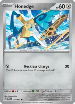 Honedge (#131) — Reverse Holo — PAR 131