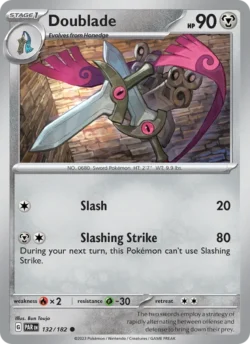 Doublade (#132) — Reverse Holo — PAR 132