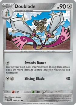 Doublade (#133) — Reverse Holo — PAR 133