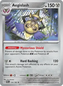 Aegislash (#134) — Reverse Holo — PAR 134
