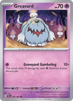 Greavard (#042) — Reverse Holo — PAF 042