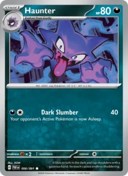 Haunter (#056) — Reverse Holo — PAF 056