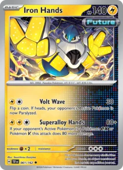 Iron Hands (#061) — Reverse Holo — TEF 061
