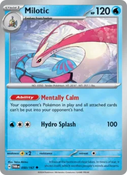 Milotic (#050) — Reverse Holo — TWM 050