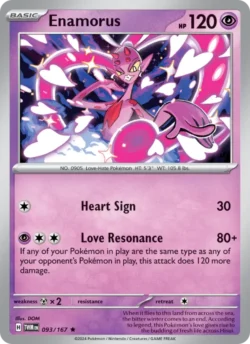 Enamorus (#093) — Reverse Holo — TWM 093