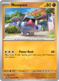 Nosepass (#101) — Reverse Holo — TWM 101
