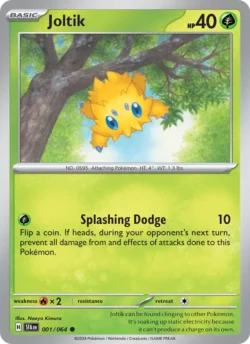 Joltik (#001) — Reverse Holo — SFA 001