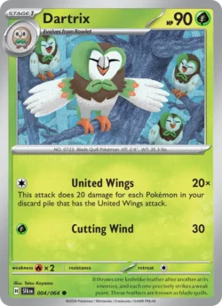 Dartrix (#004) — Reverse Holo — SFA 004