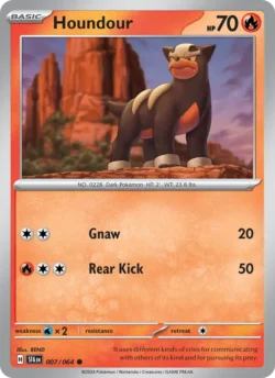 Houndour (#007) — Reverse Holo — SFA 007