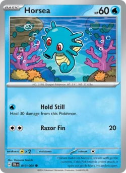 Horsea (#010) — Reverse Holo — SFA 010